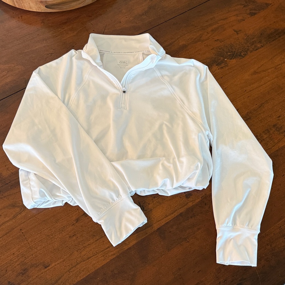 Athleta Girl Cropped 1/4 Zip